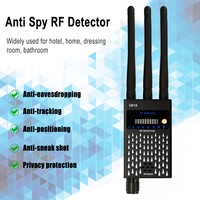 Détecteur de signal de caméra sans fil professionnel en métal G618, batterie intégrée, plage de fréquences 1 MHz-8000 MHz, utilisation continue de 8 à 12 heures