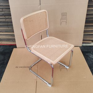 <span class=keywords><strong>Sedia</strong></span> di Lusso <span class=keywords><strong>Cesca</strong></span> in Rattan e Legno Senza Braccioli per Sala da Pranzo e Ufficio con Seduta e Schienale in Canna d'India per Ristorante - Product Image 6