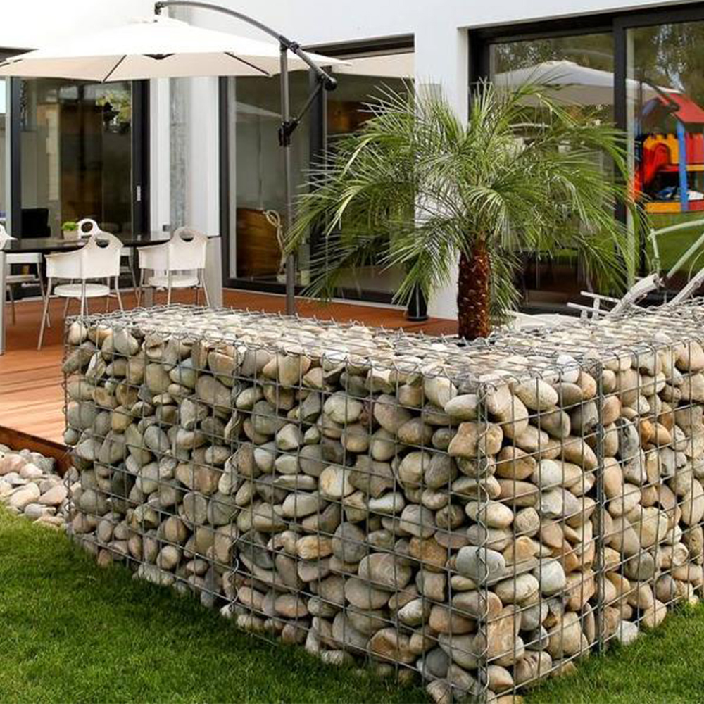 4.0 / 5.0 Mm Welded Gabion Box Basket For Stone Cage