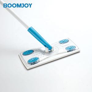 Balai de <span class=keywords><strong>sol</strong></span> nettoyant vadrouille sèche et humide pour nettoyer les planchers de bois franc linoléum de bois scellé, comprend: 1 vadrouille, 25 tampons jetables - Product Image 4