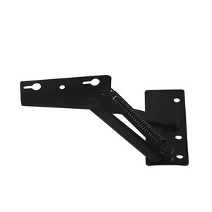 Furniture <b>Hinge</b> Split <b>Spring</b> <b>Hinge</b> Black Hot-Rolled Steel Multi-Angle Surface Mount For Coffee Table Sofa Hardware - Product Image 4