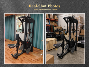 เครื่องฝึกกล้ามเนื้อหลังแบบ Commercial Over Back Row Trainer รุ่นเหล็ก รับน้ำหนักได้ 200 กก. อุปกรณ์ออกกำลังกายสำหรับยิมและฟิตเนสเซ็นเตอร์ R - Product Image 5