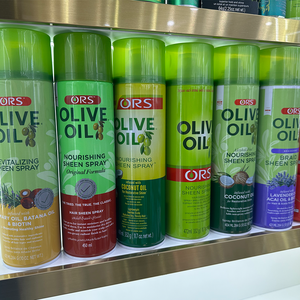 Spray Nourrissant à l'Huile d'Olive pour Cheveux Brillants, Hydratant et Lustrant pour Tresses, Boucles et Cheveux Naturels Texturés – Vente en Gros, Marque Privée - Product Image 4