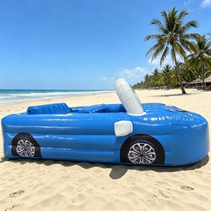 Gommone trainabile in PVC resistente all'acqua salata, anti-UV e impermeabile per auto, ideale per mare, spiaggia e <span class=keywords><strong>marina</strong></span> - Product Image 4