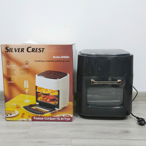 En stock – Friteuse sans huile grande capacité 15L pour pizzas, prête à être expédiée – Idéale pour petits restaurants – Grande friteuse à air chaud - Product Image 2