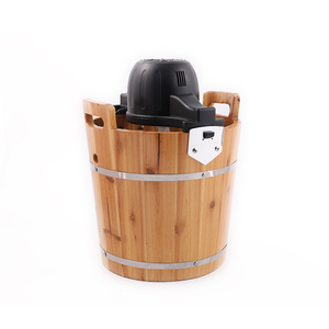 Cubo de madera de alta calidad <span class=keywords><strong>para</strong></span> <span class=keywords><strong>hacer</strong></span> helados, Cubo de madera de limpieza fácil, máquina <span class=keywords><strong>para</strong></span> <span class=keywords><strong>hacer</strong></span> helados, fruta, Yogurt, 2021 - Product Image 2