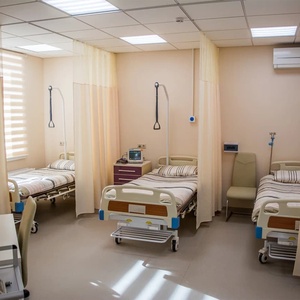 Tempat Tidur Perawatan Medis Rumah Sakit, Perlengkapan Penopang Pasien, Desain yang Dapat Disesuaikan untuk Klinik - Product Image 4