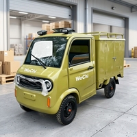 Véhicule de livraison express électrique de haute qualité et camionnette électrique à 2 places, adapté au transport commercial