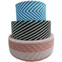 Ruban en acrylique sergé chevron de haute qualité, épaisseur 3 mm, pour vêtements, avec design personnalisé