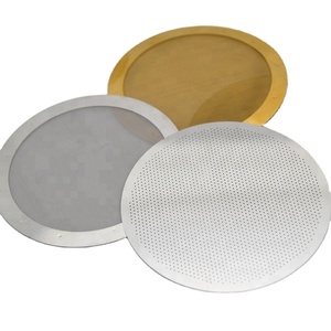 Disque filtrant en acier inoxydable renforcé avec bordure en laiton et aluminium, filtre à air, efficacité de 27% à 80%, maille circulaire multicouche - Product Image 2