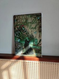 Cuadro Metálico Vintage con Diseño <span class=keywords><strong>de</strong></span> Pirámide <span class=keywords><strong>de</strong></span> Flores y Ruta <span class=keywords><strong>de</strong></span> Scooters, Año Nuevo Chino, Rectangular, con Frase Inspiradora, para Garaje, Cafetería, Hogar, Pared - Product Image 4