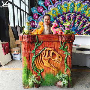 Accesorios para Parques con Temática <span class=keywords><strong>de</strong></span> <span class=keywords><strong>Dinosaurios</strong></span>: Mostrador <span class=keywords><strong>de</strong></span> Fibra <span class=keywords><strong>de</strong></span> Vidrio con Diseño <span class=keywords><strong>de</strong></span> Fósil <span class=keywords><strong>de</strong></span> Dinosaurio, Diseño Impermeable para Uso en Centros Comerciales - Product Image 1