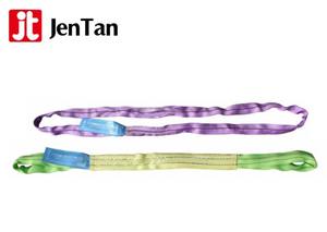 Le CE & GS a certifié les élingues plates de sangle de polyester de 20 tonnes 8 pieds de sangle de récupération de 50mm - Product Image 3