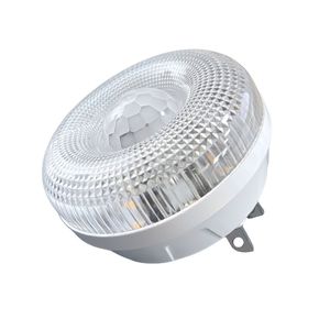 Human Body Infrared <b>Sensor</b> <b>Night</b> <b>Light</b> Plug-In Round Warm White <b>Light</b> For Living Room Hotel - Product Image 1