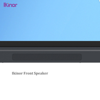 Harga Smart TV Pabrik V100 4K Android 12 Bersertifikat CE Papan Digital Smart Board Panel Interaktif Datar 65 Inci dengan Kamera