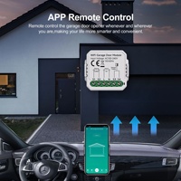 Module de porte de garage intelligent Tuya Wi-Fi Zigbee avec commande vocale, application Android, interrupteur marche/arrêt AC100-240V