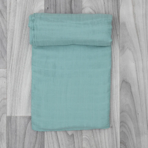 Couverture <span class=keywords><strong>de</strong></span> réception <span class=keywords><strong>de</strong></span> couleur unie, vert mousse, sexe neutre, Premium, emmaillotage en mousseline pour bébé, été 2023 - Product Image 2