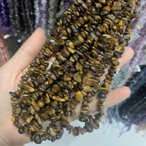 Jingfa groothandel kristallen kwarts chip steen onregelmatig gevormde geboorde grind losse kralen streng voor het maken van sieraden DIY - Product Image 3