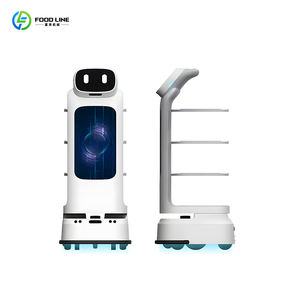 Robot de Entrega de Alimentos, Robot de Servicio de Entrega para Restaurantes al Aire Libre, Robot Autónomo de Entrega de Alimentos - Product Image 5