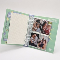 Carpeta de Presentación Personalizada con Anillas, Formato A4, con Caja de Almacenamiento Integrada para Muestras de Oficina y Exhibición de Marca OEM