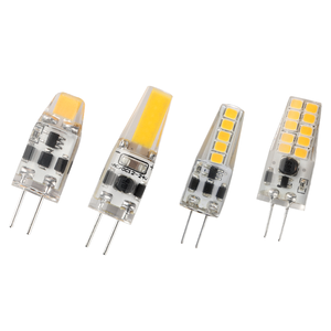 Mini ampoule LED DC12-24V <span class=keywords><strong>2W</strong></span> à intensité variable <span class=keywords><strong>G4</strong></span> Lumière 3000K/4000K/6000K Lumière sans scintillement Ampoule pour décoration de lustre - Product Image 2