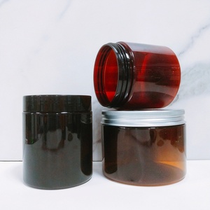 50ml 100ml 120ml 200ml 250ml 500ml Pet <b>Plastic</b> Can <b>Containers</b> Storage Jar with Transparent Lid - Product Image 2