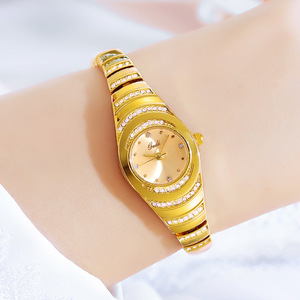 Montre-bracelet pour femme, style haut de gamme et de niche, incrustée de diamants, montre étanche de grande valeur pour femmes - Product Image 5