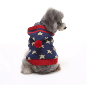 Manteaux et vestes pour chiens en coton et polyester écologiques à carreaux classiques Little Harmony pour l'hiver, tenues de Noël chaudes et confortables, grandes tailles - Product Image 4