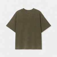 T-shirt Oversize Vierge 235g avec Impression de Logo Personnalisé, Coupe Minimaliste Moderne, 100% Coton Filé Anneauté, Alternative de Marque de Luxe