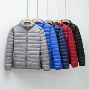 MAGCOMSEN Men's Lightweight Puffer Jacket Hooded Full Zip Water-Resistant Quilted Lined Winter Coats
