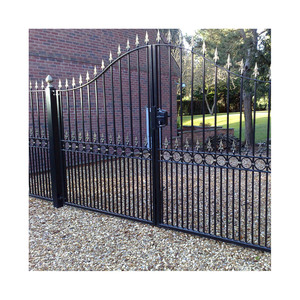 Porte <span class=keywords><strong>de</strong></span> haute qualité Dernières portails en fer forgé <span class=keywords><strong>d</strong></span>'<span class=keywords><strong>occasion</strong></span> Portes <span class=keywords><strong>d</strong></span>'entrée <span class=keywords><strong>de</strong></span> <span class=keywords><strong>jardin</strong></span> à vendre Accessoires <span class=keywords><strong>d</strong></span>écoratifs Portail en fer forgé - Product Image 3