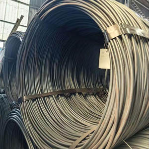 Manufacturer Top Selling Low Price Medium Carbon <b>Steel</b> Sae 1050 Drawn <b>Wire</b> <b>Rod</b> ASTM Standard Construction Use Bending Welding - Product Image 1