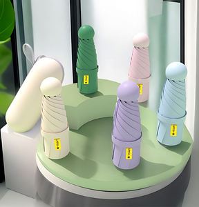 Paraguas Cápsula Antiviento de Alta Calidad, Personalizado, Protector Solar, Mini Paraguas Portátil con Logotipo Personalizado - Product Image 1