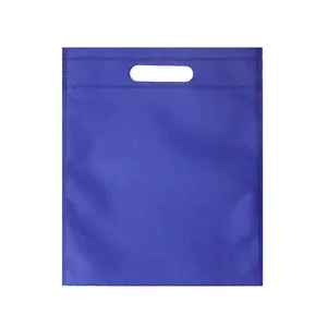 Non-woven Fabric Shopping Bags Customized Eco Friendly Promotional Shopping Environmental D Cut Non-Woven Fabric Bag
