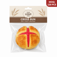 Mini pain croissant souple réaliste, jouet anti-stress parfumé en forme de pain de boulangerie à presser