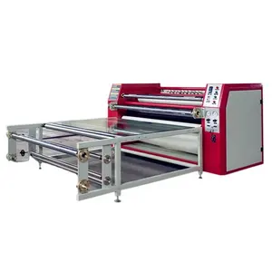 Roll to Roll Rotary Heat Press Machine for transfering from paper to fabric !