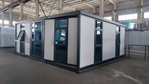 Casa Contenedor Prefabricada de Acero con Paneles Sándwich, Expandible, Moderna y Móvil, de 20 Pies, con 2-5 Dormitorios y Garantía de Más de 5 Años - Product Image 2