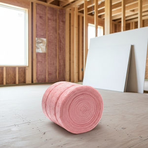 Rouleaux de <span class=keywords><strong>laine</strong></span> de <span class=keywords><strong>verre</strong></span> rose certifiés ASTM UL R22 pour l'isolation thermique des murs et des plafonds, couverture en fibre de <span class=keywords><strong>verre</strong></span> - Product Image 1