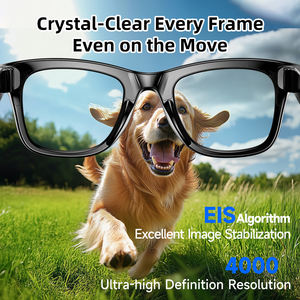 Lunettes intelligentes IA avec caméra HD 32MP, assistant vocal, <span class=keywords><strong>traduction</strong></span> IA et Q&<span class=keywords><strong>A</strong></span> interactifs – Lunettes connectées portables - Product Image 5