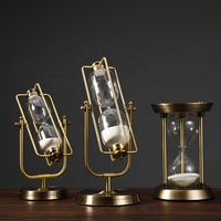 Fabrik-Großhandel Schwingende Sanduhr Kreatives Geschenk für Hochzeit, Geburtstag, Abschlussfeier Sanduhr Glas-Ornament Sanduhr