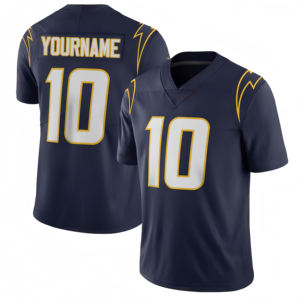 Hochwertiges Atmungsaktives Herren-Rugby-Uniform-Set American Football Trikot Individueller Wärmeübertragungsdruck Team-Trikot für Erwachsene Kurzarm - Product Image 1