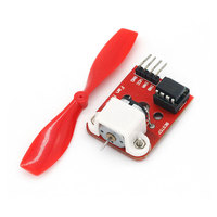 Module de moteur de ventilateur TOPCUS 5V L9110, hélice de ventilateur pour robot de lutte contre les incendies
