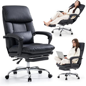 Silla Ejecutiva Giratoria de Cuero Personalizada OEM de <span class=keywords><strong>Suiza</strong></span>, Silla de Oficina de Alta Calidad, Materiales de Metal y PP, Suministro de Fábrica al por Mayor - Product Image 1