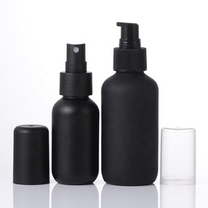 <span class=keywords><strong>Flacon</strong></span> vaporisateur de parfum de 60ml vide de 4oz <span class=keywords><strong>Flacon</strong></span> vaporisateur de parfum d'huile corporelle noire Texture Poudre <span class=keywords><strong>Pompe</strong></span> Traitement <span class=keywords><strong>Flacon</strong></span> de lotion cosmétique - Product Image 2