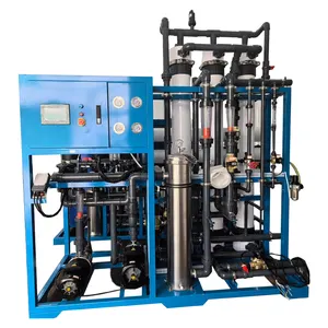 Sistema de filtración de fibra hueca UF + sistema de desalinización RO equipo de ósmosis inversa + Planta de Tratamiento de Agua dosificadora para reutilización de agua