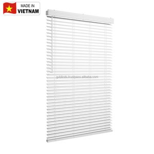 Haute qualité 2 ''Faux bois PVC lamelles vénitiennes stores roulants Kits maison fenêtre Protection contre la pluie du Vietnam - Product Image 5