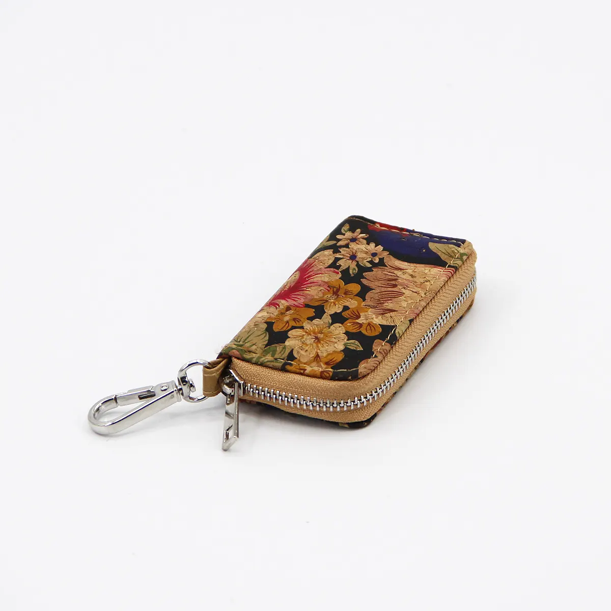 2020 New Design Eco-friendly Cork Mini Key Bags Organizer Key Wallet