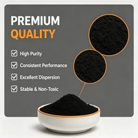 Pigment d'oxyde de fer noir pour ciment, approuvé REACH, résistant aux acides, non toxique, longue durée, teinte foncée, pour béton