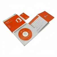 Tarjeta de Clave Office 2016 Professional Plus con Caja de Venta al por Menor con DVD, Versión Global, Activación en Línea, Paquete Completo en DVD 2016 Pro Plus