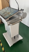 Pupitre numérique intelligent de 32 pouces avec écran tactile de 23,8 pouces, hauteur réglable automatiquement, pupitre électronique pour salle de conférence aux États-Unis
